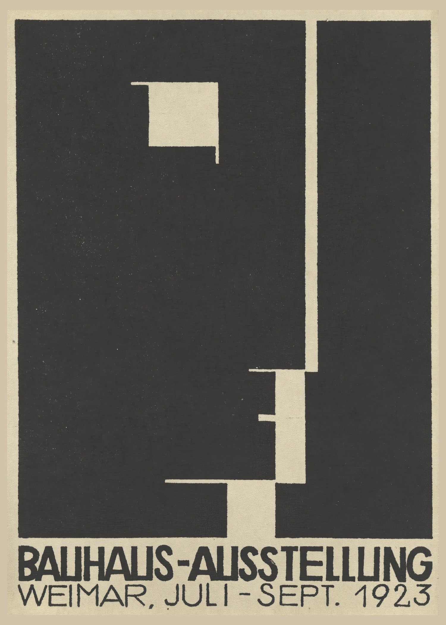 Bauhaus — Ausstellung 1923 | Original Bauhaus Exhibition Fine Art Print - 9ArtPrints