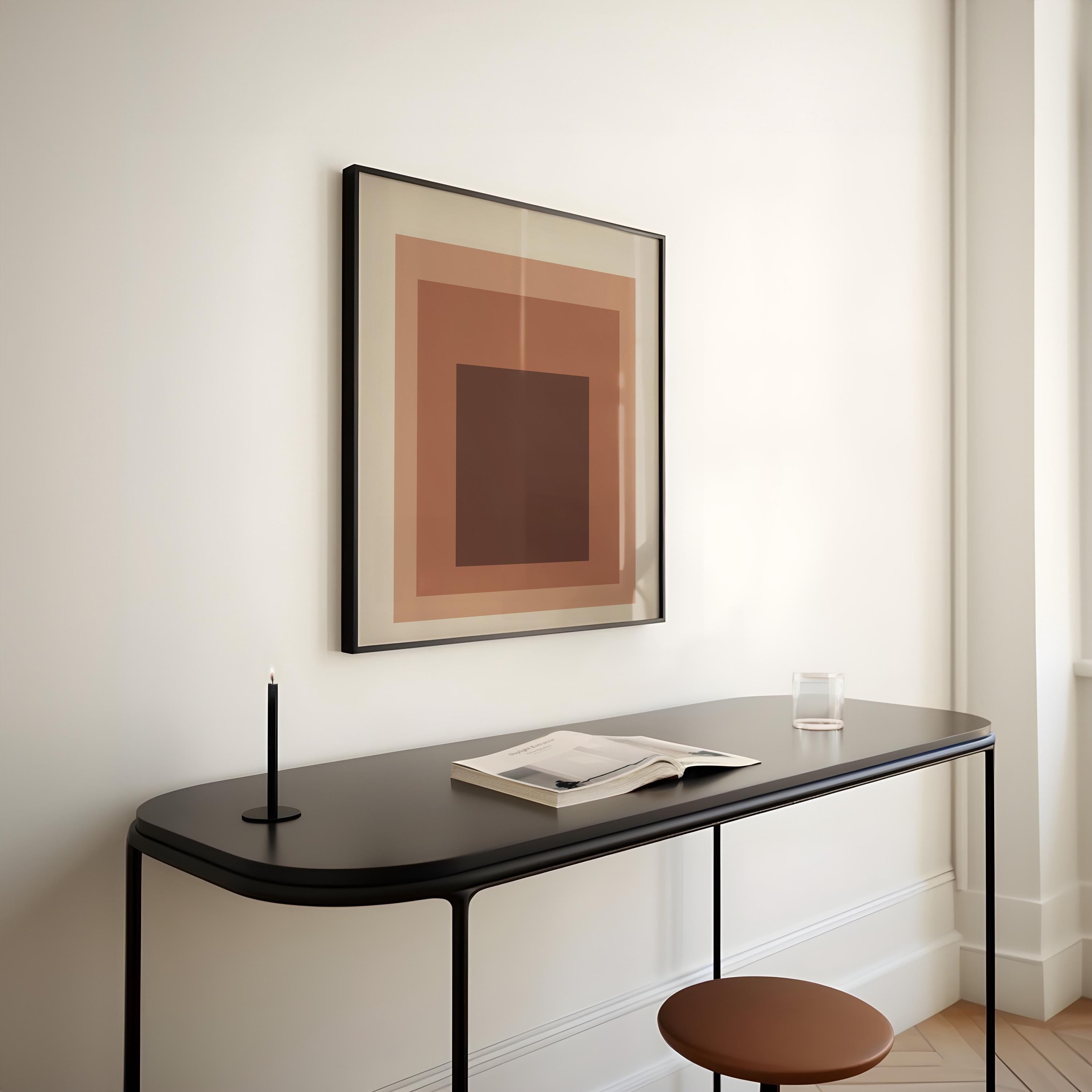 Bookish — Homage to the Square | Mid-Century Modern Art Print - 9ArtPrints