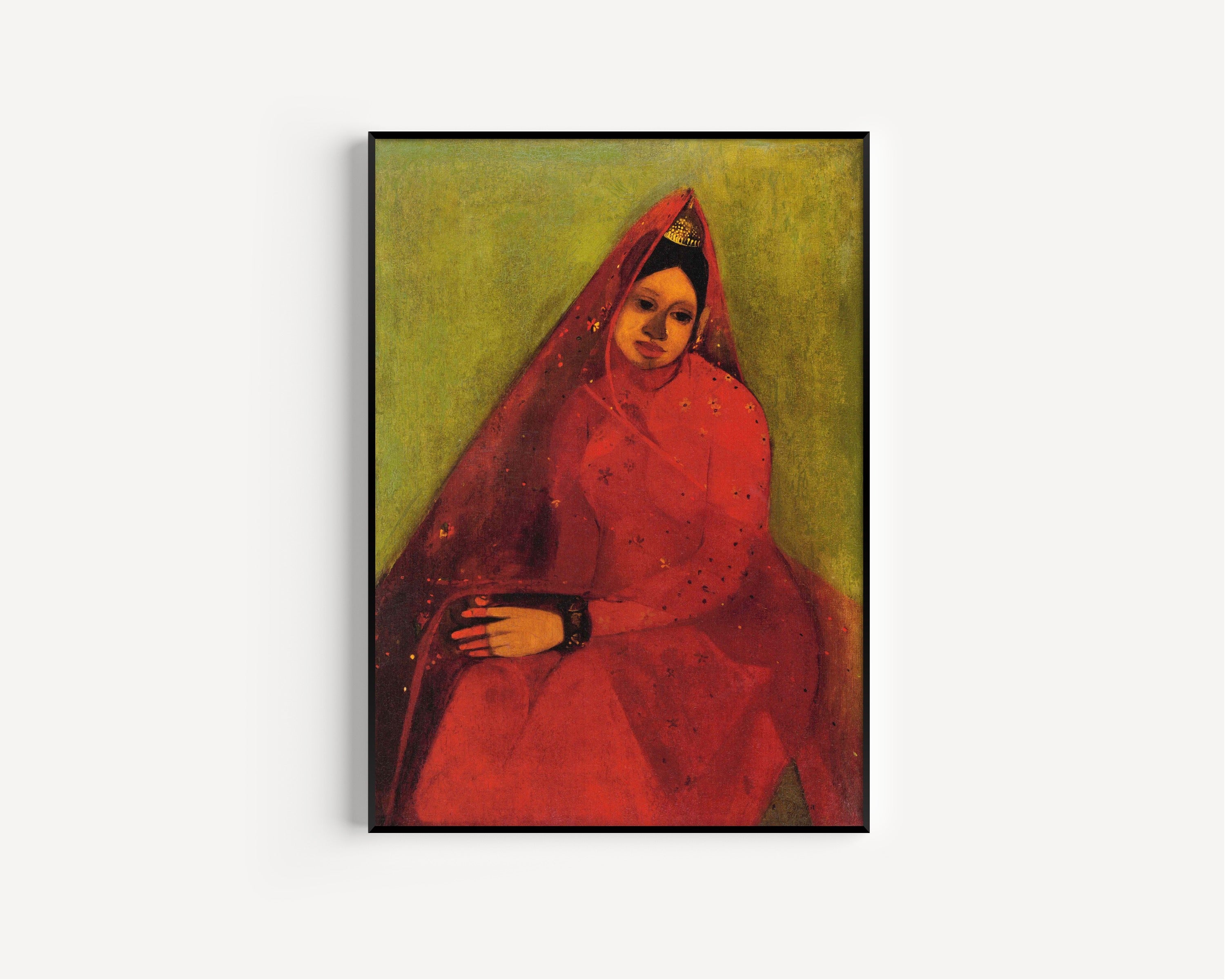Amrita Sher-Gil — The Bride | Fine Art Giclée Print