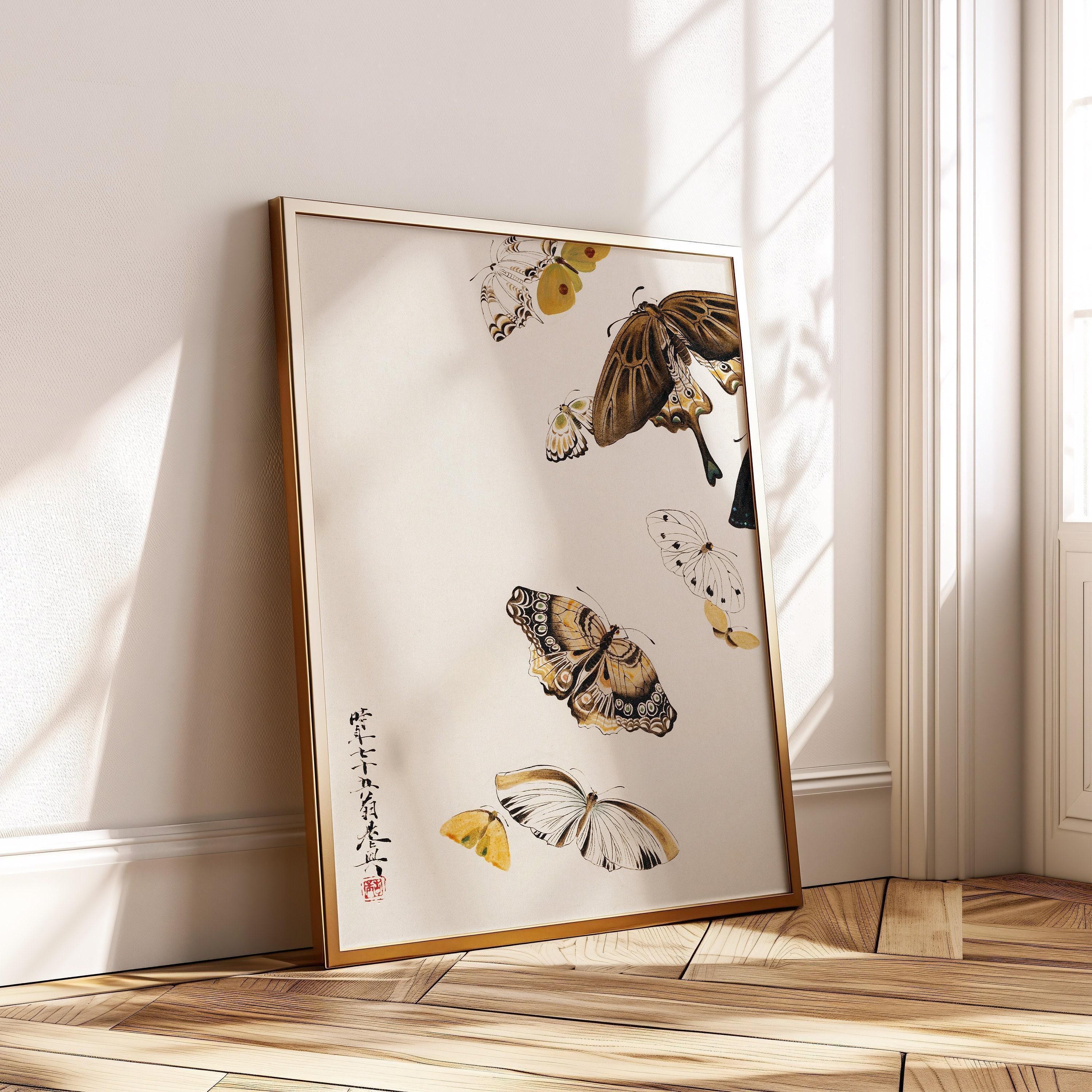Butterfly Giclee Print: Vintage Japanese Woodblock Art - 9ArtPrints