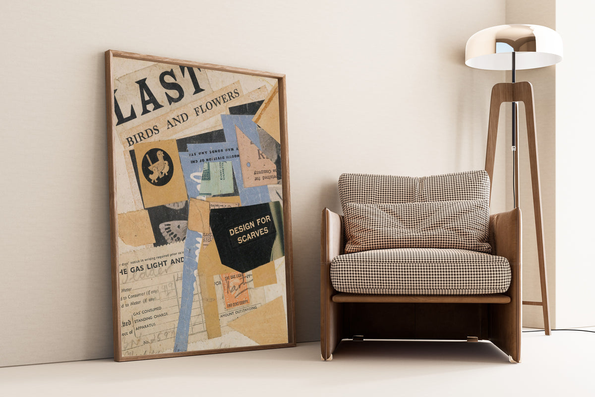 Kurt Schwitters — C 50 Last Birds And Flowers | Fine Art Print