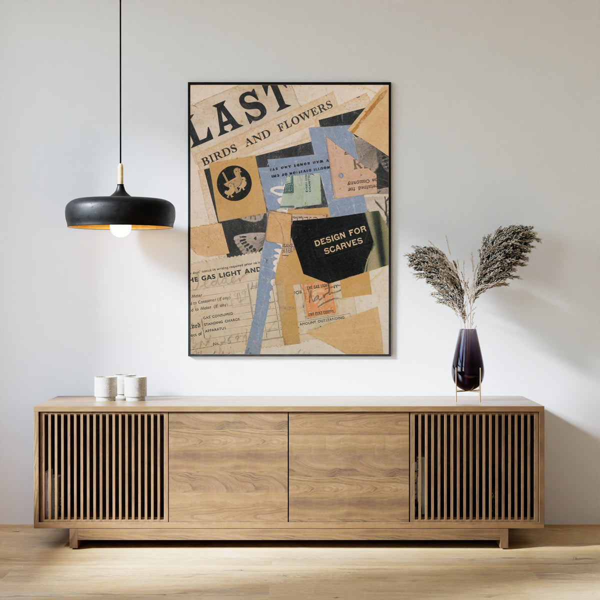 Kurt Schwitters — C 50 Last Birds And Flowers | Fine Art Print