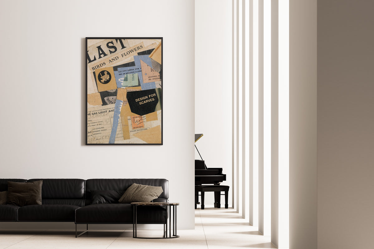 Kurt Schwitters — C 50 Last Birds And Flowers | Fine Art Print