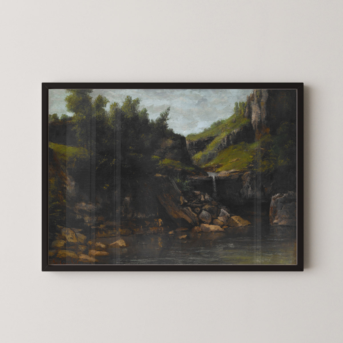 Gustave Doré — Cascade in a Rocky Landscape | Fine Art Print