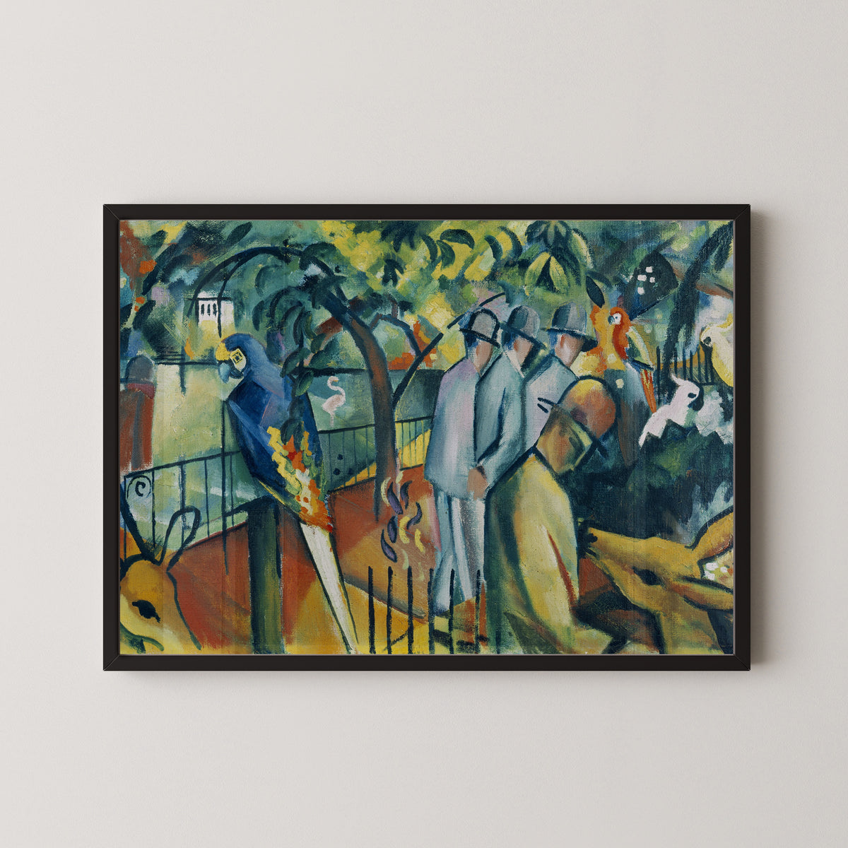 August Macke — Zoological Garden | Expressionist Fine Art Print