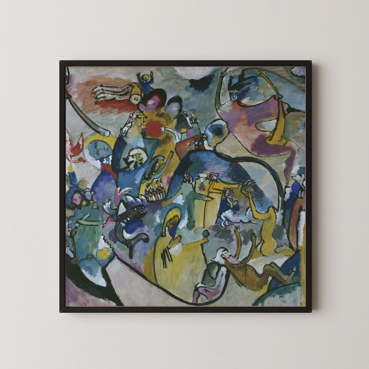 Wassily Kandinsky — All Saints II | Expressionist Fine Art Print