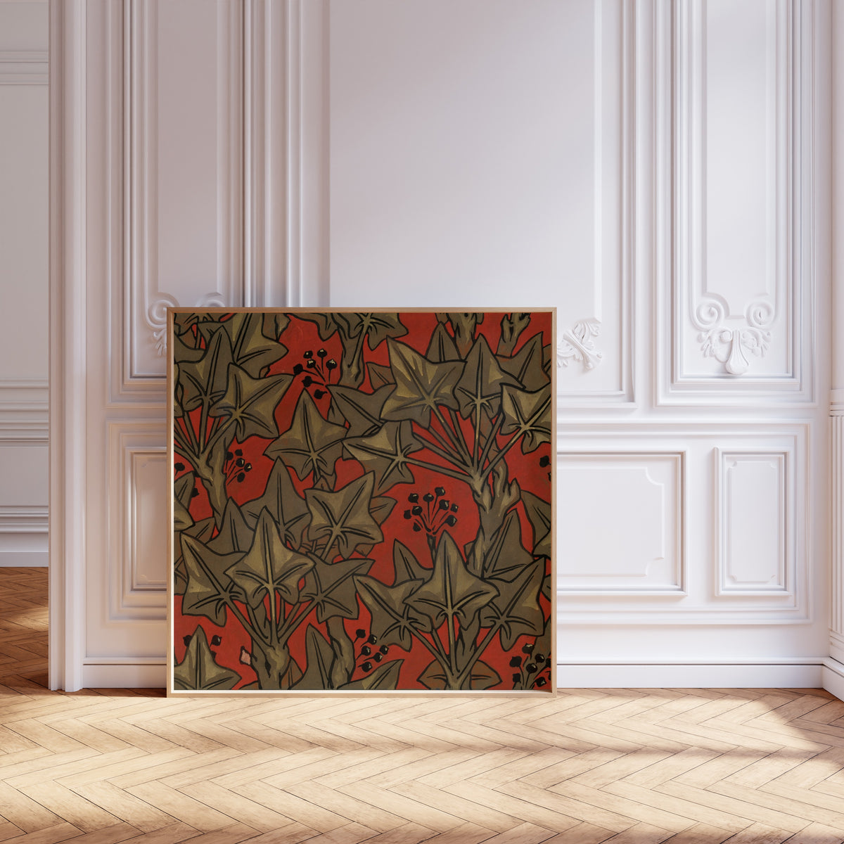 Arthur Heygate Mackmurdo — Ivy | Ornament Plate Print