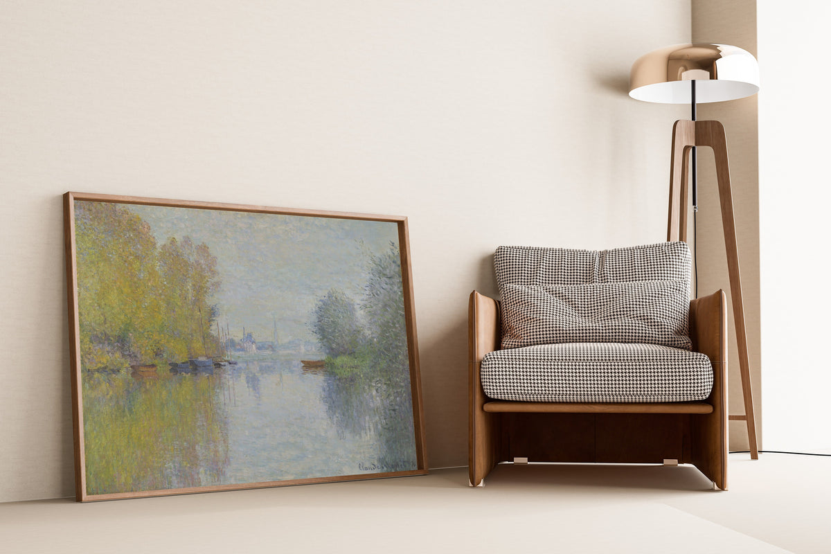 Claude Monet — Autumn on the Seine, Argenteuil | Fine Art Print - 9ArtPrints