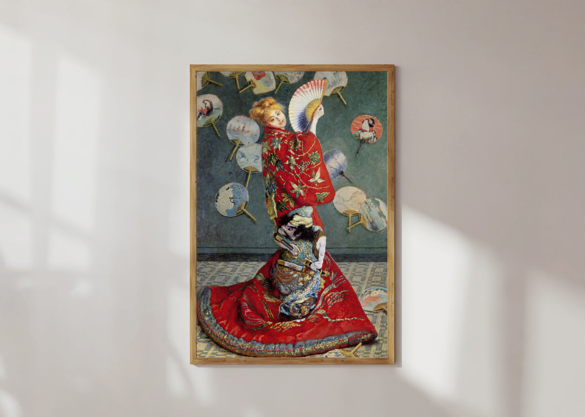 Claude Monet — La Japonaise (Camille Monet in Japanese Costume) | Fine Art Print