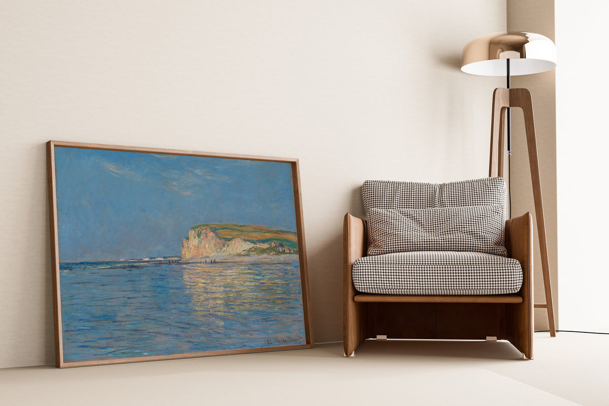Claude Monet — Low Tide at Pourville, near Dieppe | Fine Art Print - 9ArtPrints