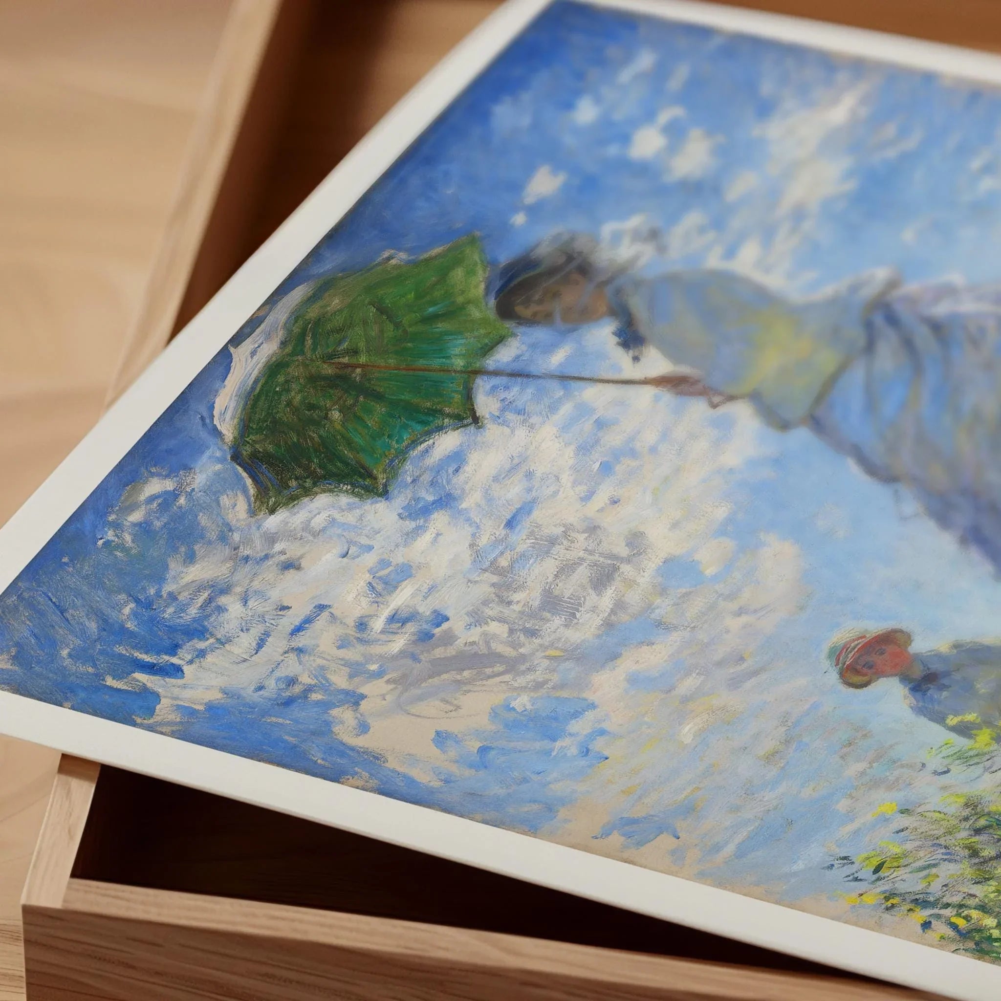 Claude Monet - Madame Monet with Parasol | The Legendary Impressionist Painting in Glorious Giclee Print