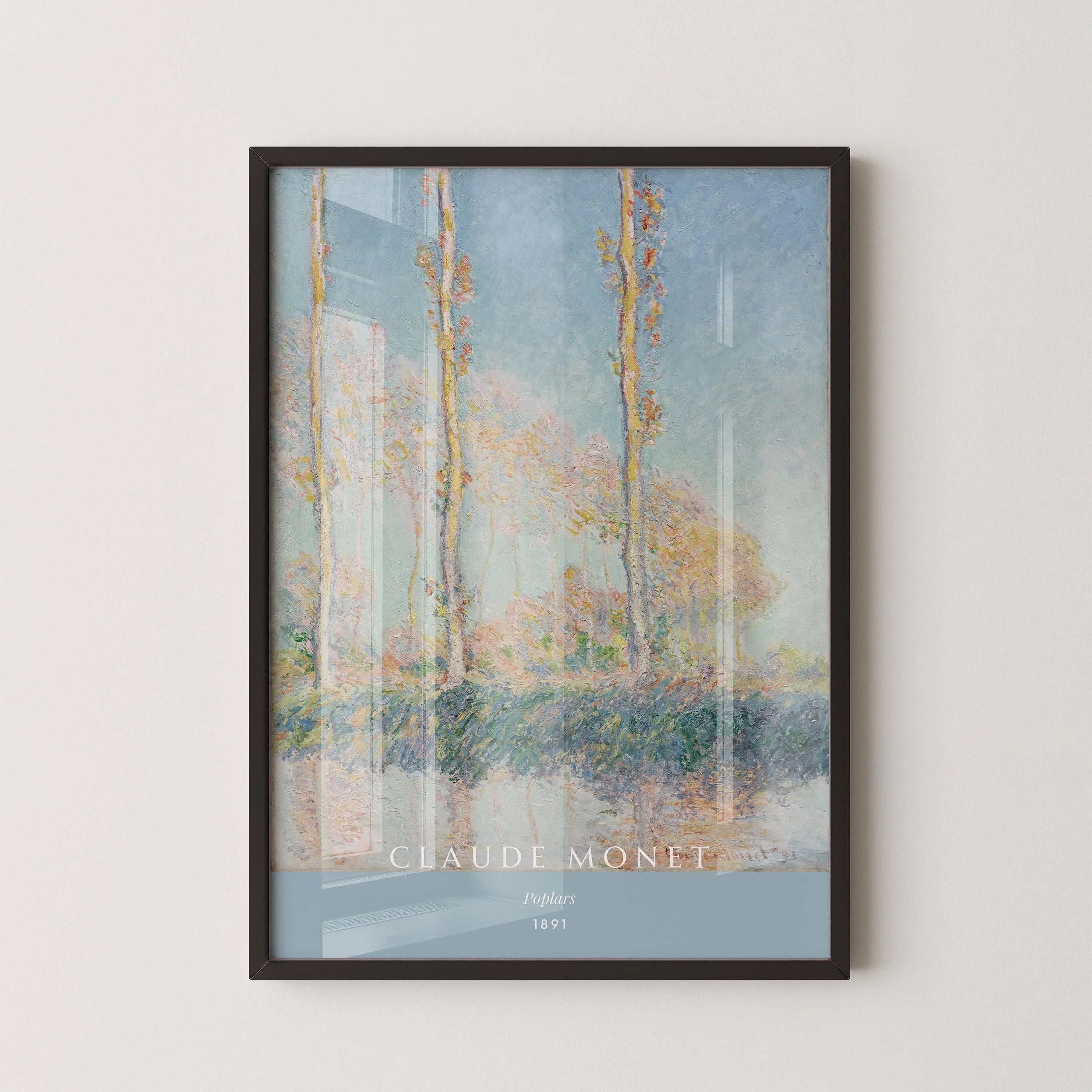 Claude Monet - Poplars | Famous Art