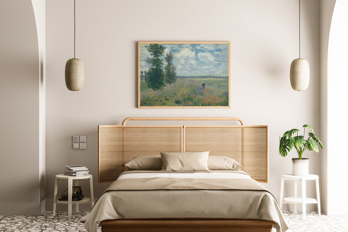 Claude Monet — Poppy Fields near Argenteuil | Fine Art Print - 9ArtPrints