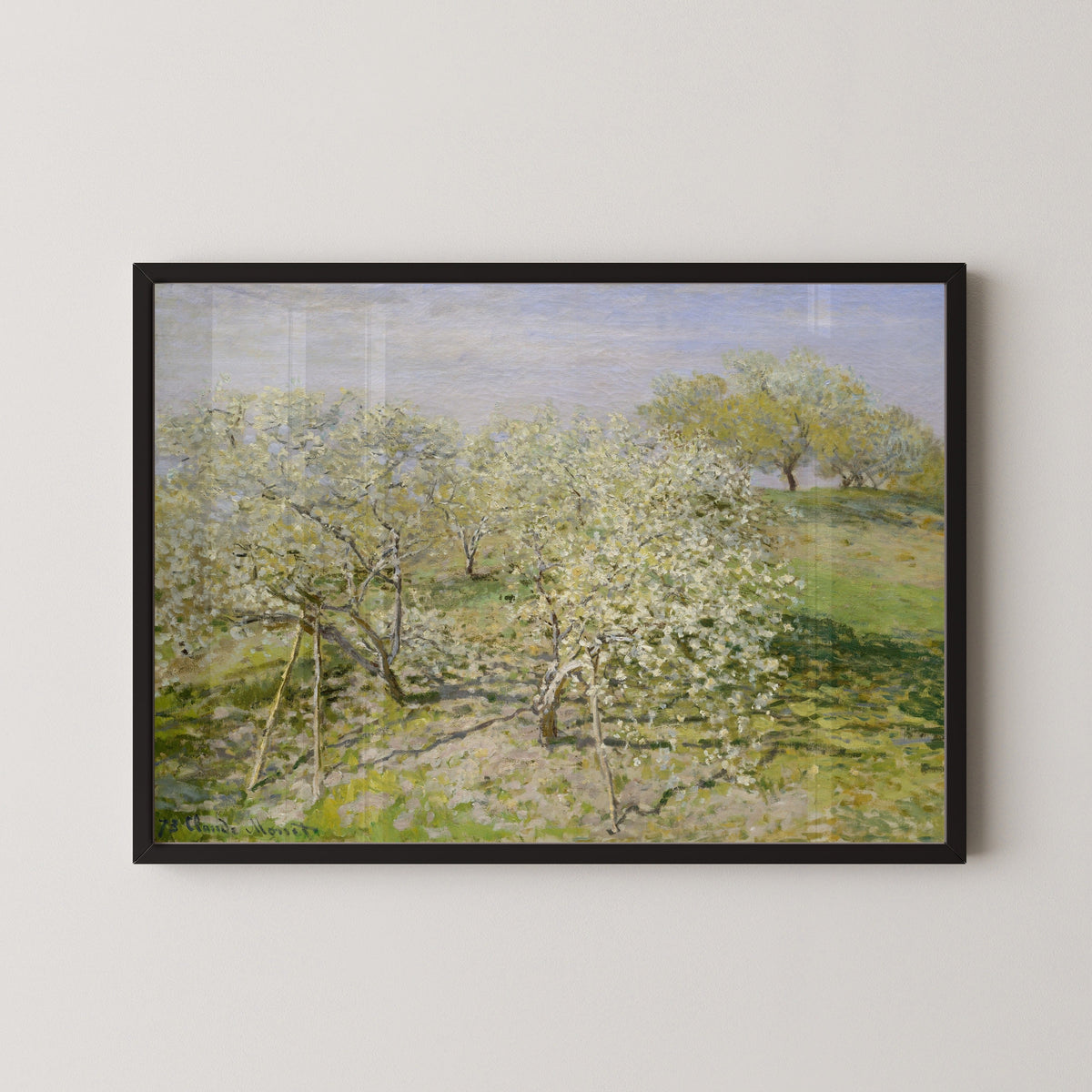 Claude Monet — Spring (Fruit Trees in Bloom) | Fine Art Print - 9ArtPrints