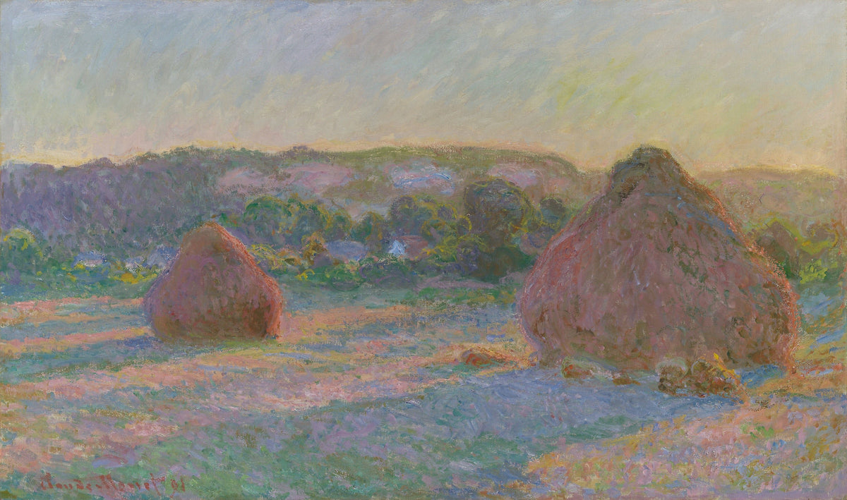 Claude Monet — Stacks of Wheat (End of Summer) | Fine Art Print - 9ArtPrints