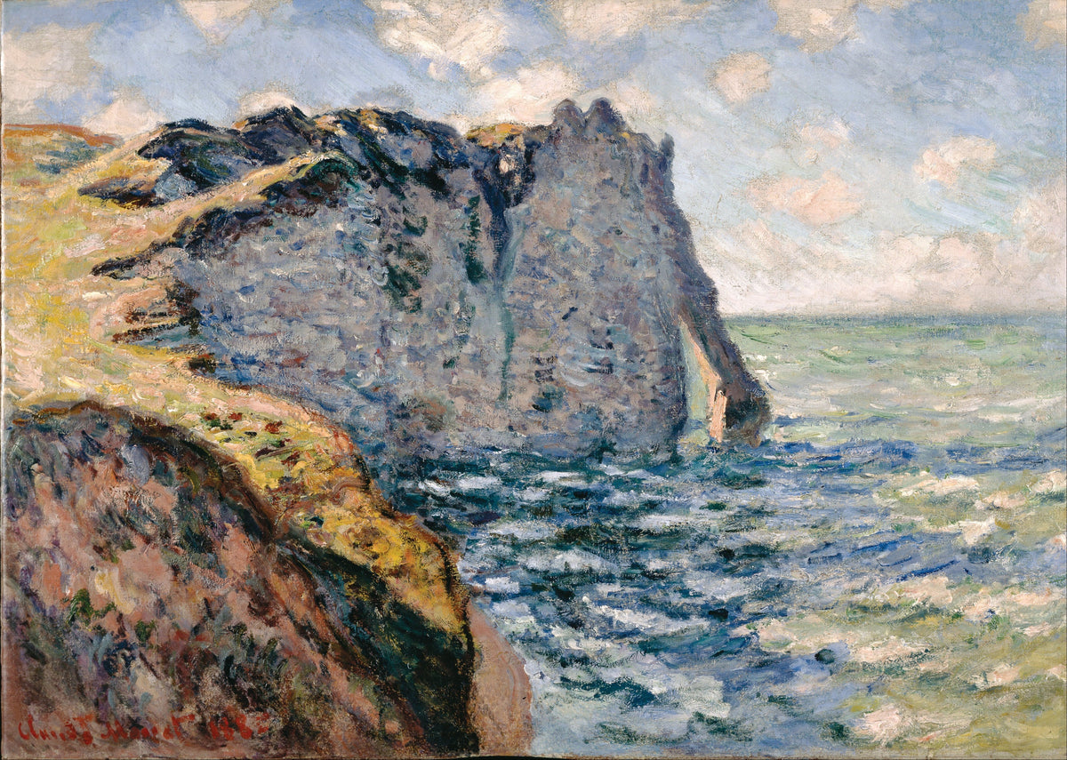 Claude Monet — The Cliff of Aval, Etretat | Fine Art Print - 9ArtPrints