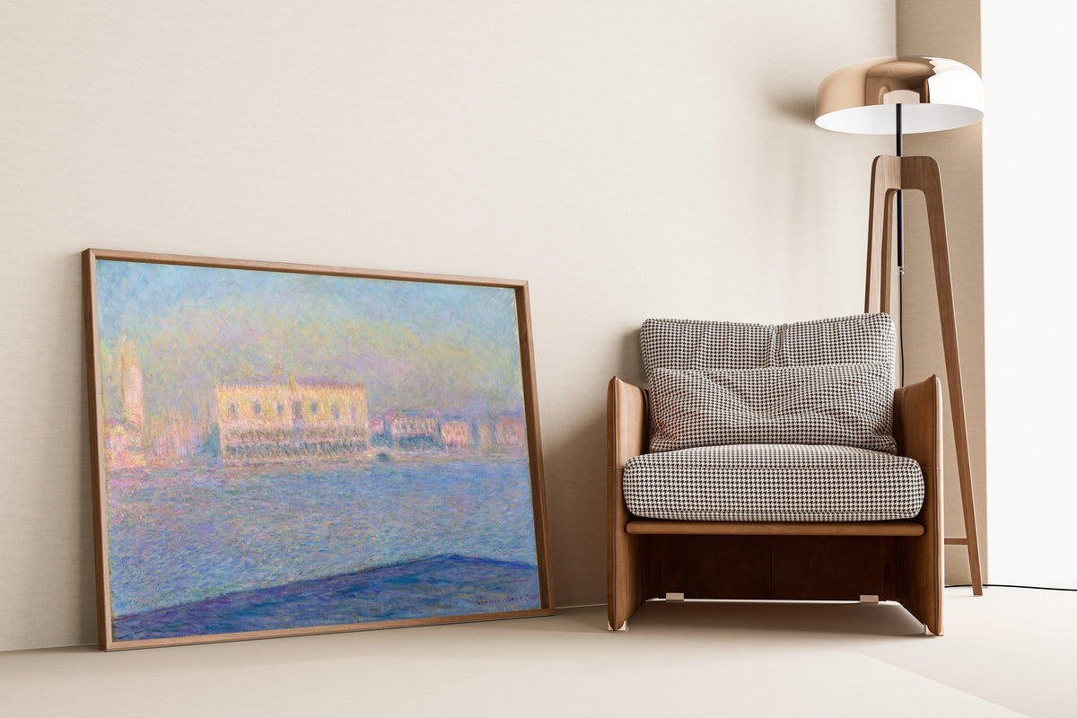 Claude Monet — The Doge's Palace Seen from San Giorgio Maggiore | Fine Art Print - 9ArtPrints