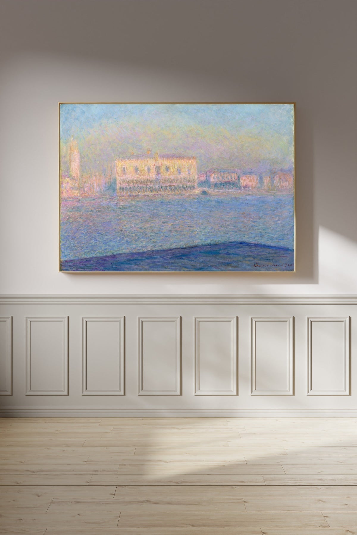 Claude Monet — The Doge's Palace Seen from San Giorgio Maggiore | Fine Art Print - 9ArtPrints