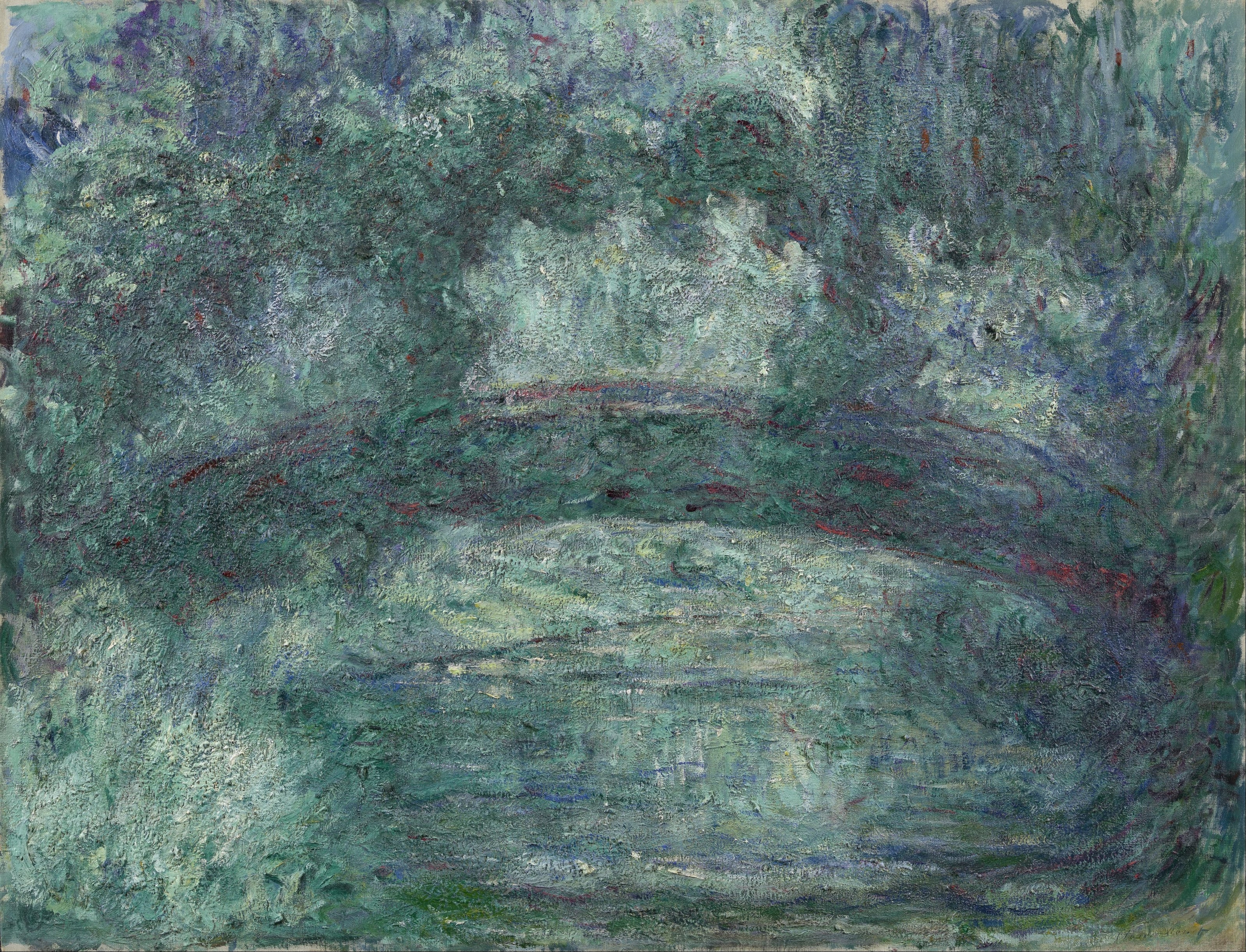 Claude Monet — The Japanese Bridge | Fine Art Print - 9ArtPrints