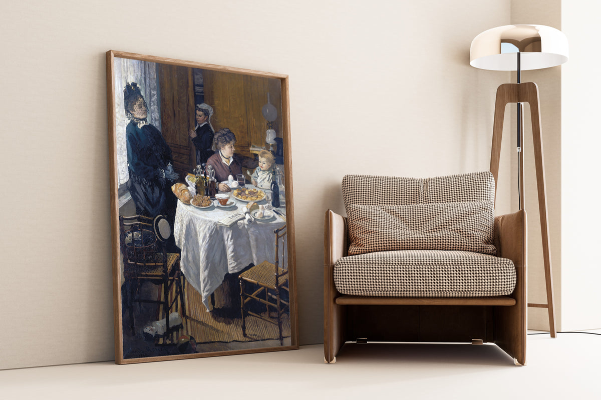 Claude Monet — The Luncheon | Fine Art Print - 9ArtPrints