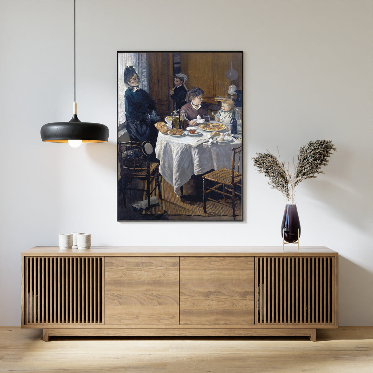 Claude Monet — The Luncheon | Fine Art Print - 9ArtPrints