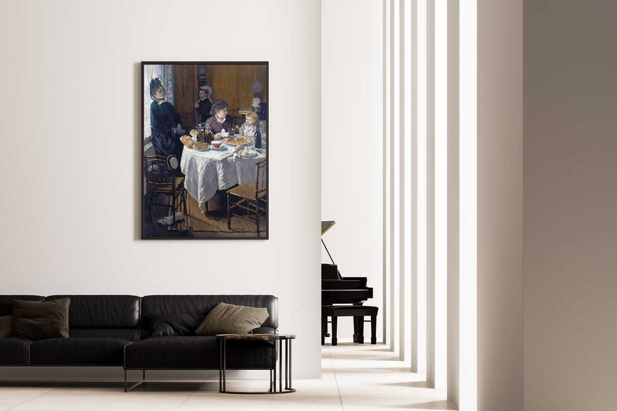 Claude Monet — The Luncheon | Fine Art Print - 9ArtPrints