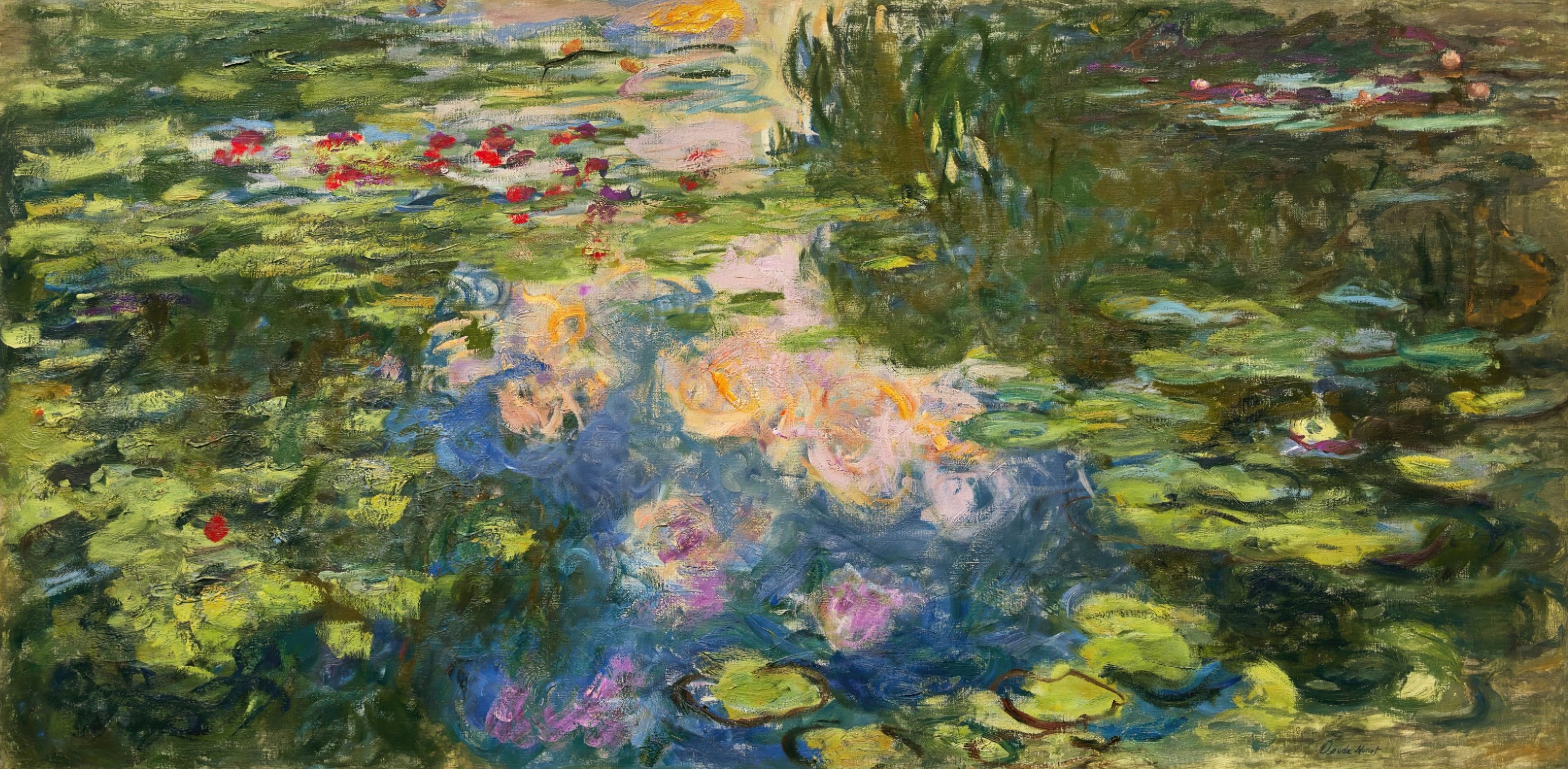 Claude Monet — The Water Lily Pond (Le Bassin aux nymphéas) | Fine Art Print - 9ArtPrints