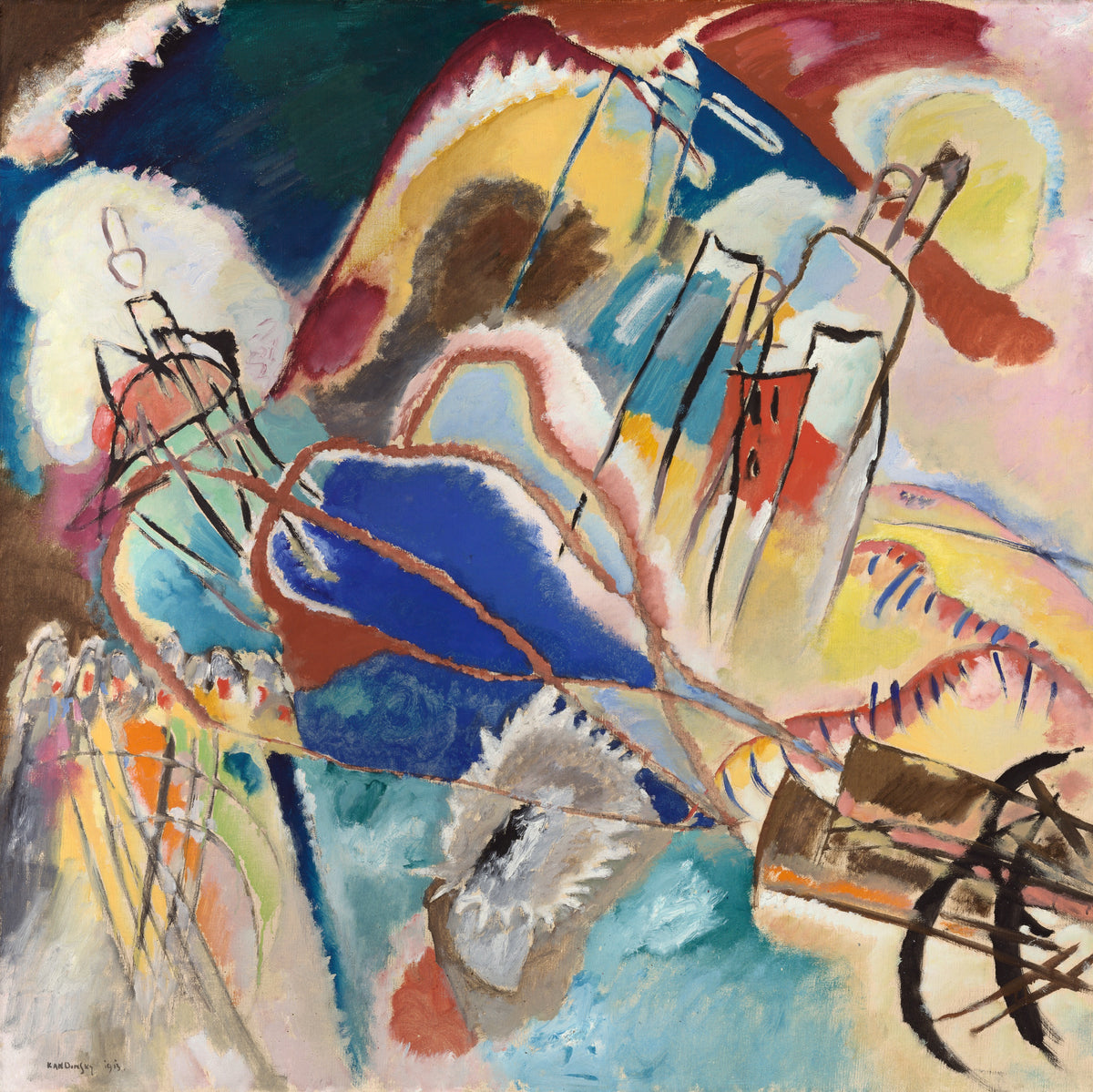 Wassily Kandinsky — Improvisation No. 30 (Cannons) | Fine Art Print