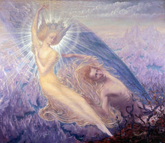Jean Delville — L'Ange des Splendeurs | Symbolist Art Print