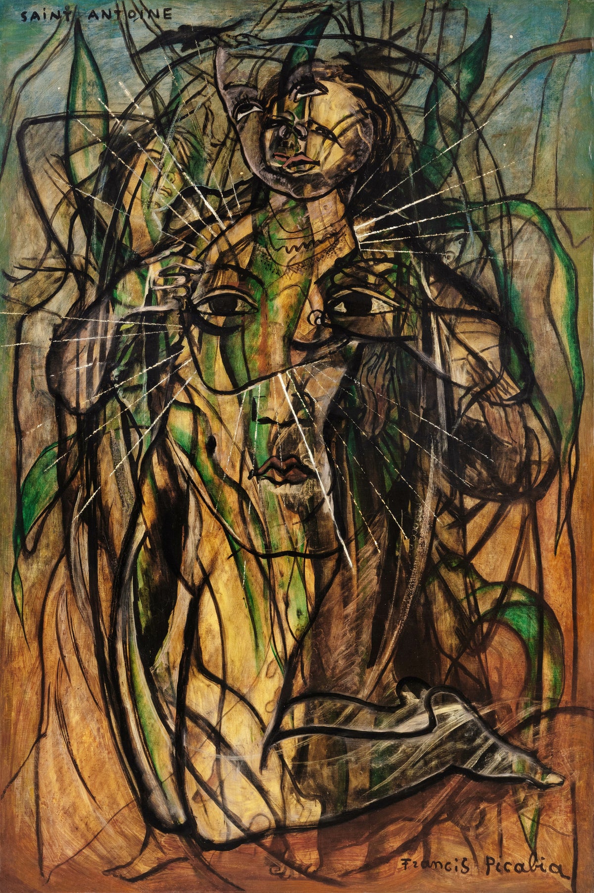 Francis Picabia — Saint Antoine | Symbolist Art Print