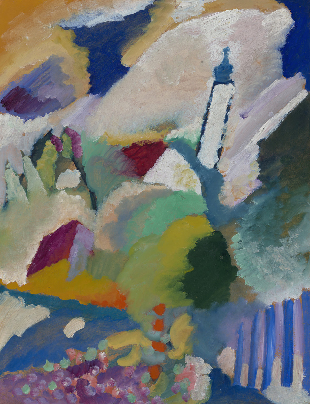 Wassily Kandinsky — Murnau with Church I | Expressionist Fine Art Print