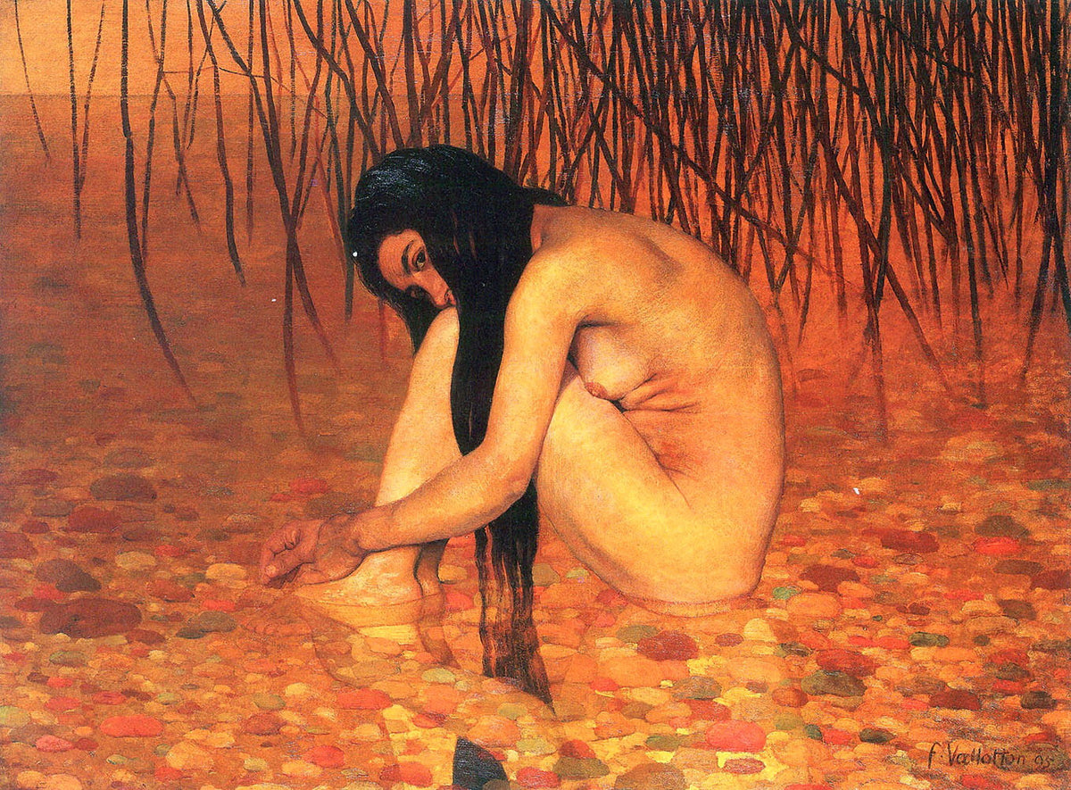 Félix Vallotton — Baigneuse aux roseaux | Fine Art Print