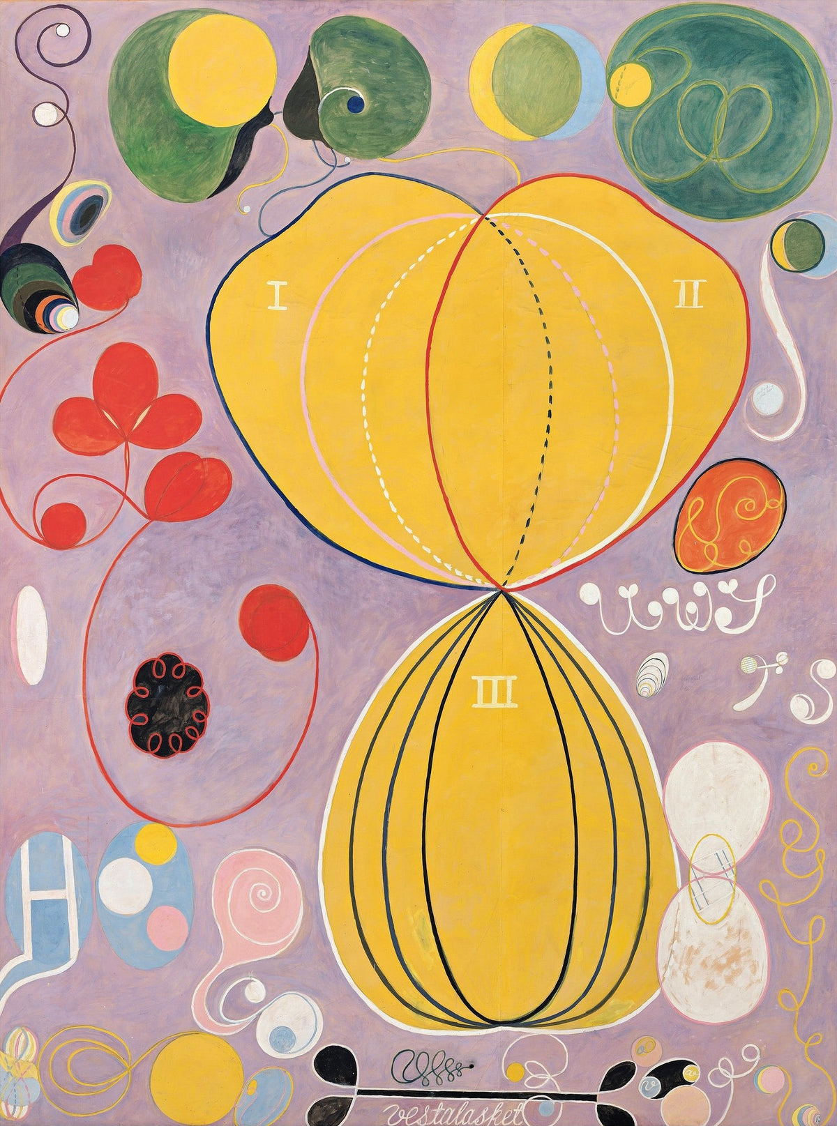 Hilma af Klint — The Ten Largest, No. 7, Adulthood | Fine Art Print