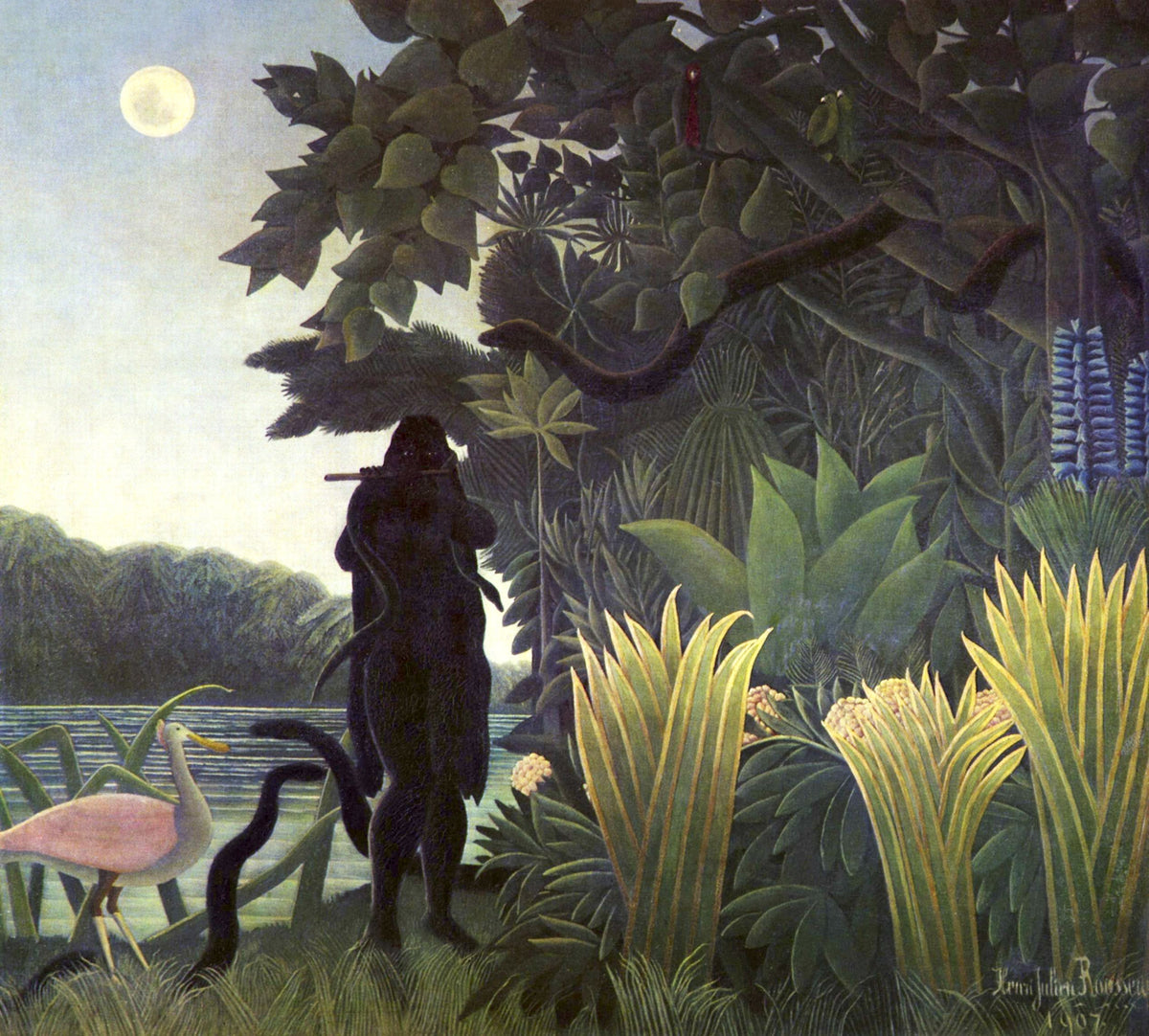 Henri Rousseau — The Snake Charmer | Fine Art Print
