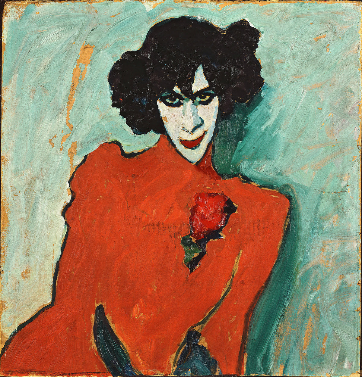 Alexej von Jawlensky — Portrait of the Dancer Alexander Sakharov | Expressionist Fine Art Print