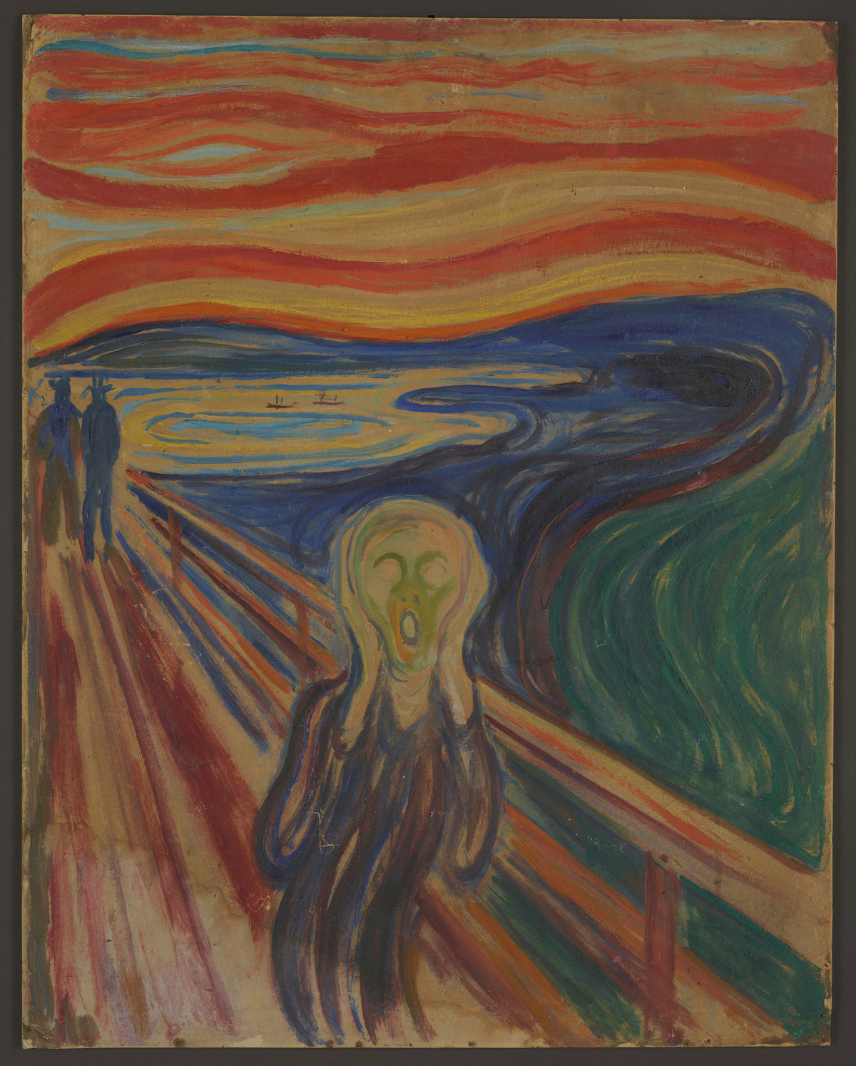 Edvard Munch — The Scream | Symbolist Art Print