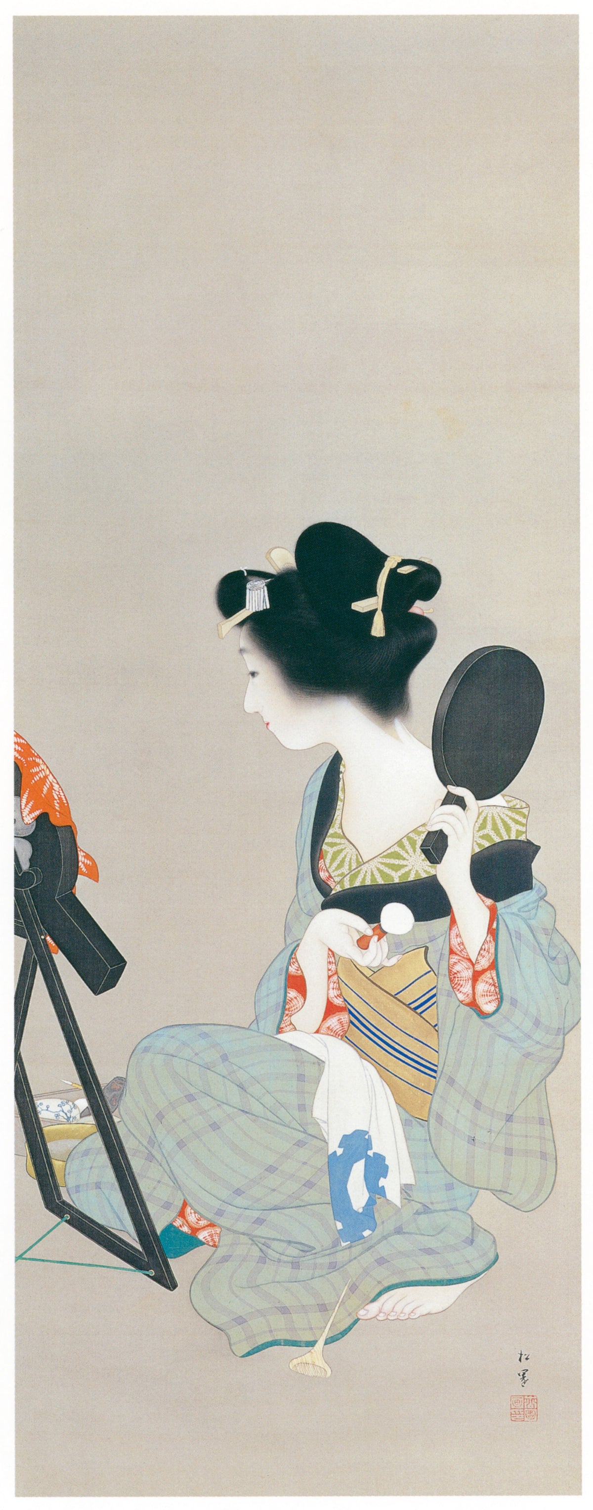 Uemura Shōen — Make-up | Fine Art Print