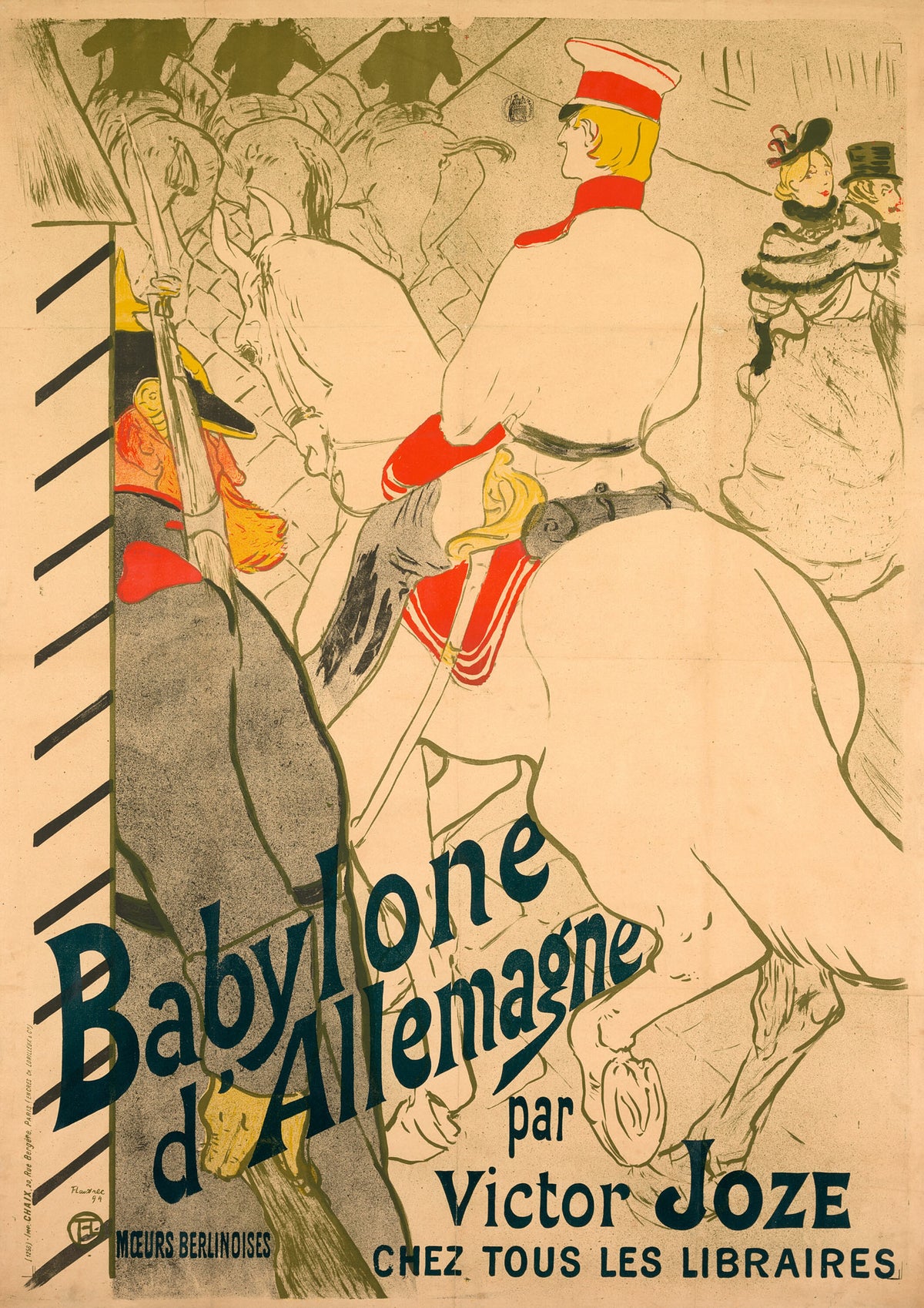 Henri de Toulouse-Lautrec — Babylone d'Allemagne | Vintage Poster Print