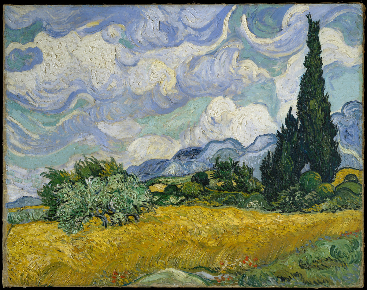 Vincent van Gogh — Wheat Field with Cypresses | Fine Art Print