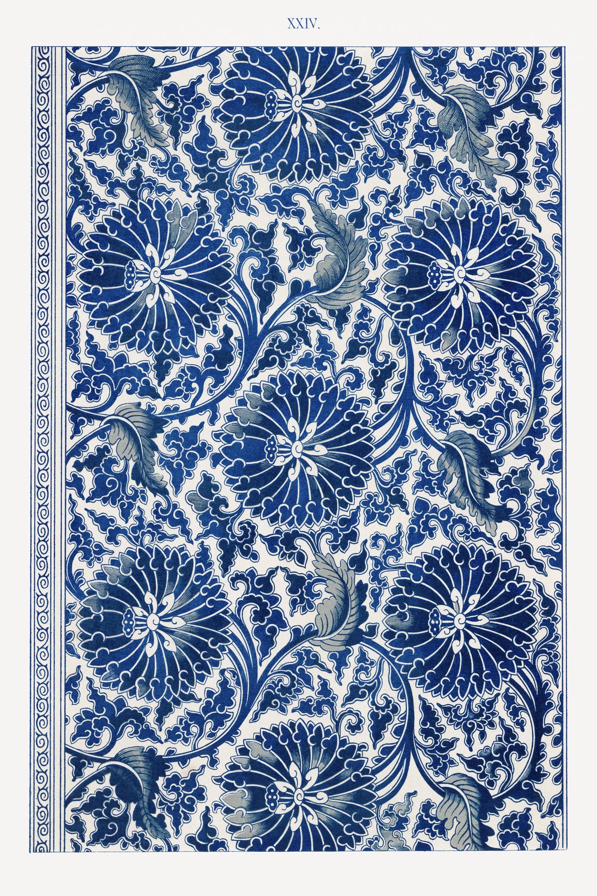 Owen Jones — Examples of Chinese Ornament, Plate 24 | Ornament Plate Print