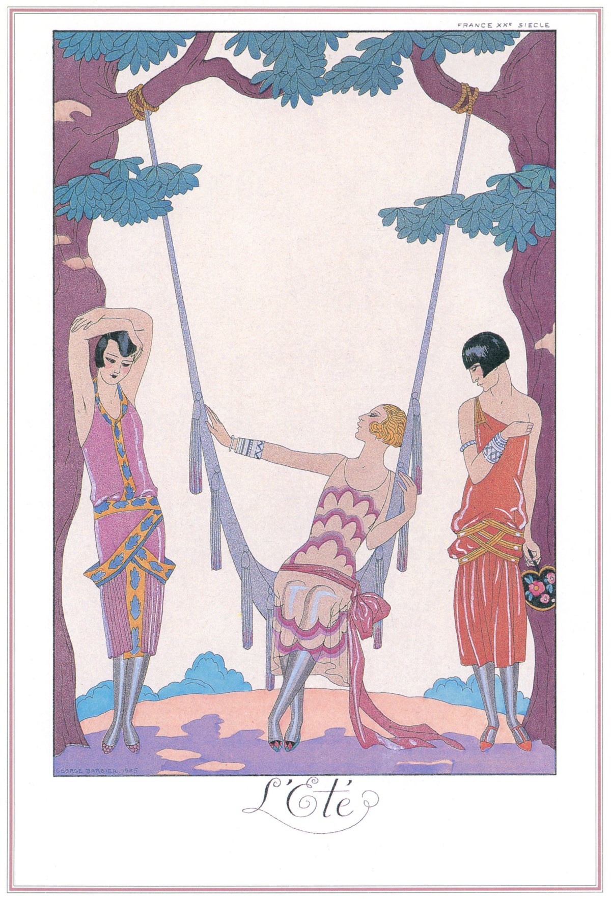 George Barbier — L'Été | Art Deco Fashion Print