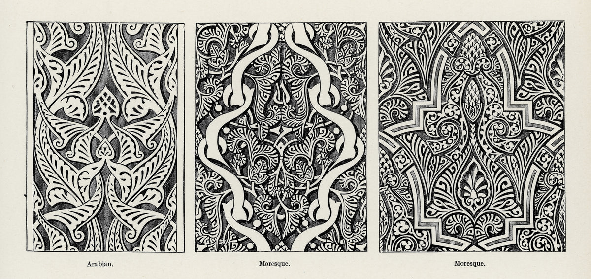 Owen Jones — Arabian and Moresque Ornament | Ornament Plate Print
