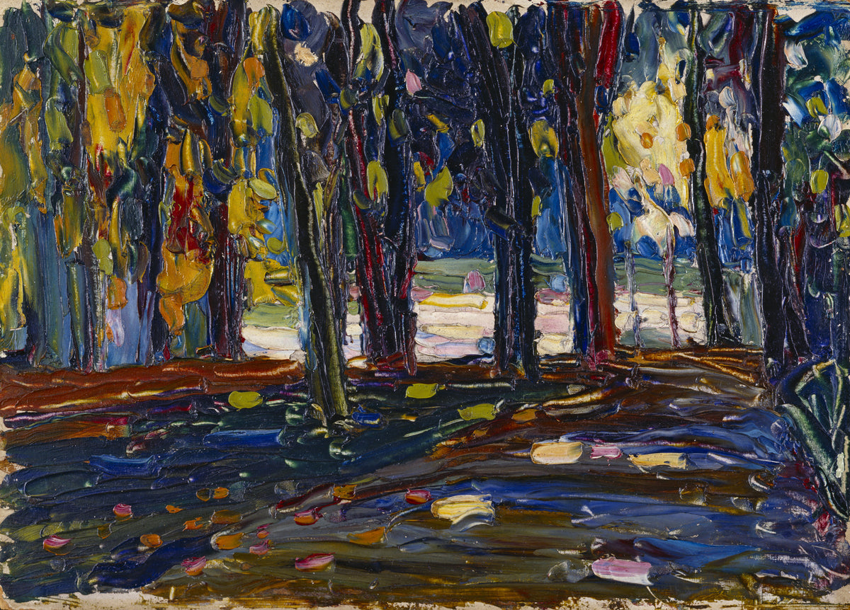 Wassily Kandinsky — In the Park of St. Cloud - Autumn II | Expressionist Fine Art Print