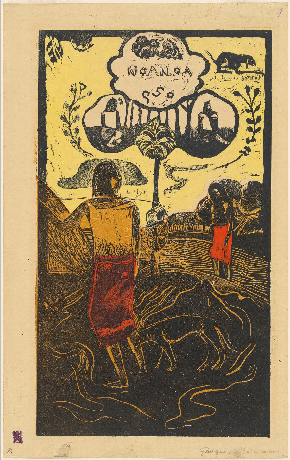 Paul Gauguin — Noa Noa | Woodcut Print