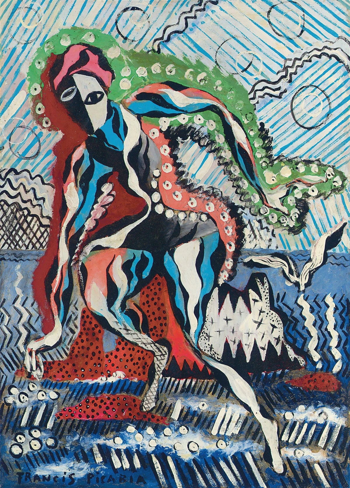 Francis Picabia — Baigneuse | Symbolist Art Print