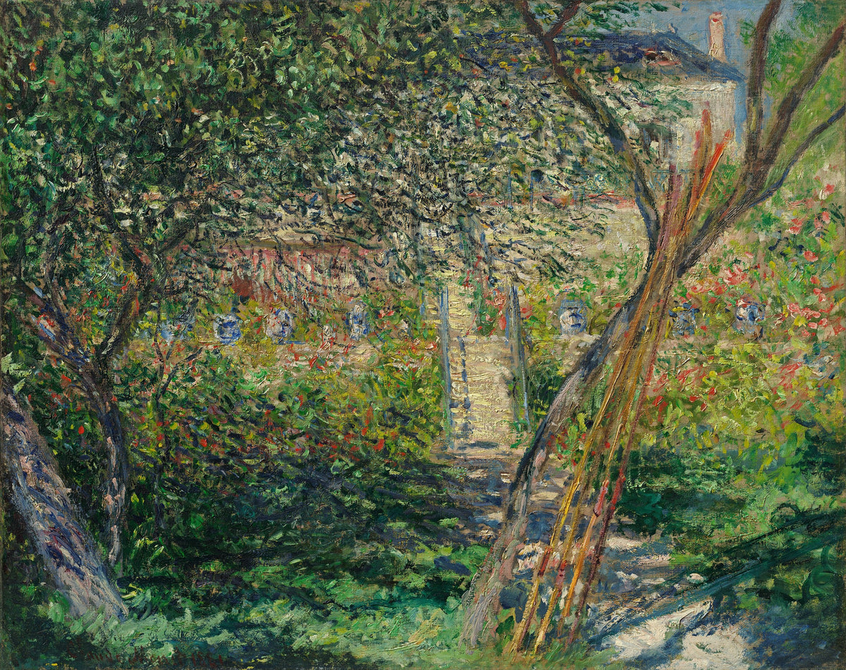 Claude Monet — Garden at Vétheuil | Fine Art Print