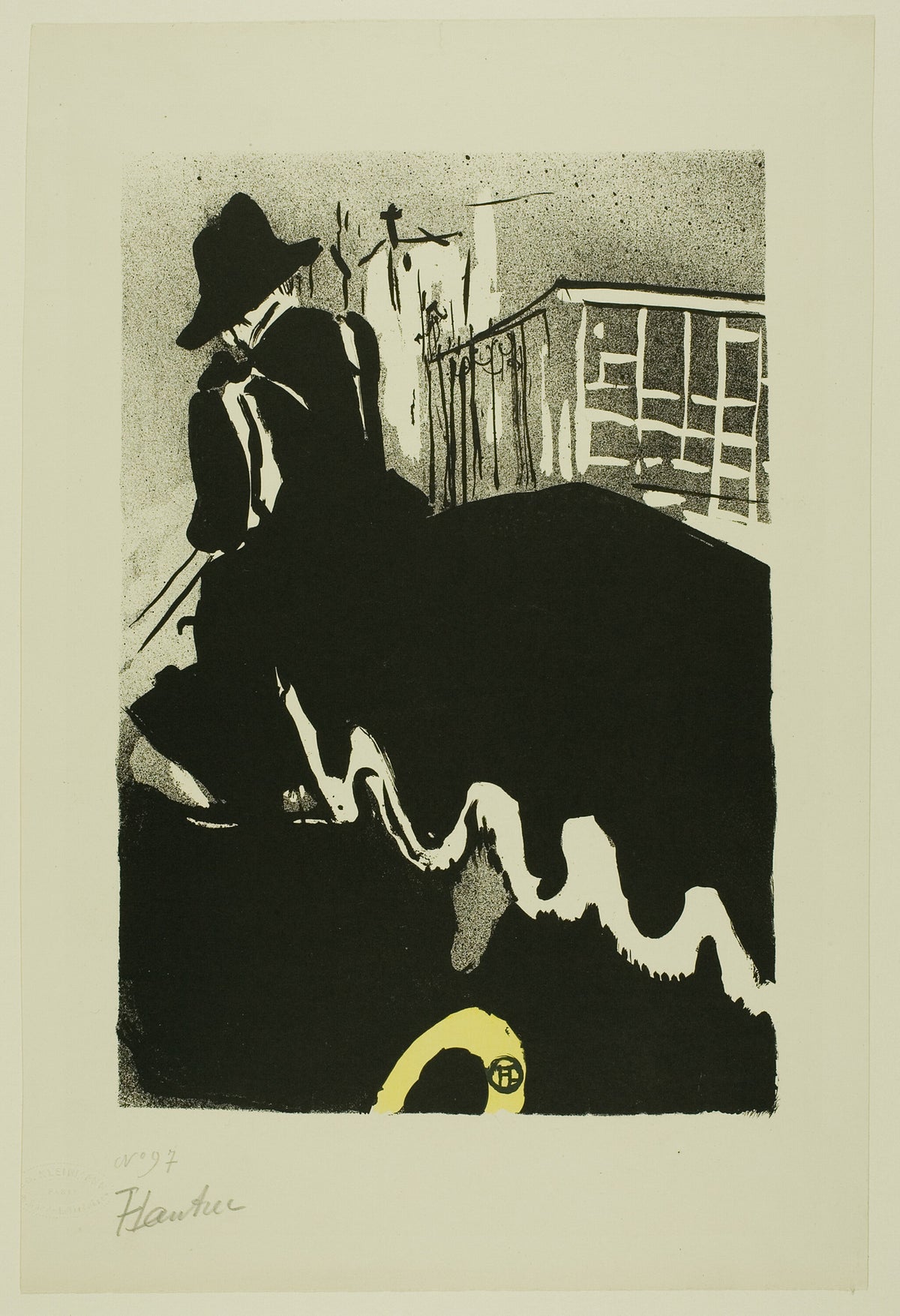 Henri de Toulouse-Lautrec — The Last Song | Lithograph Print