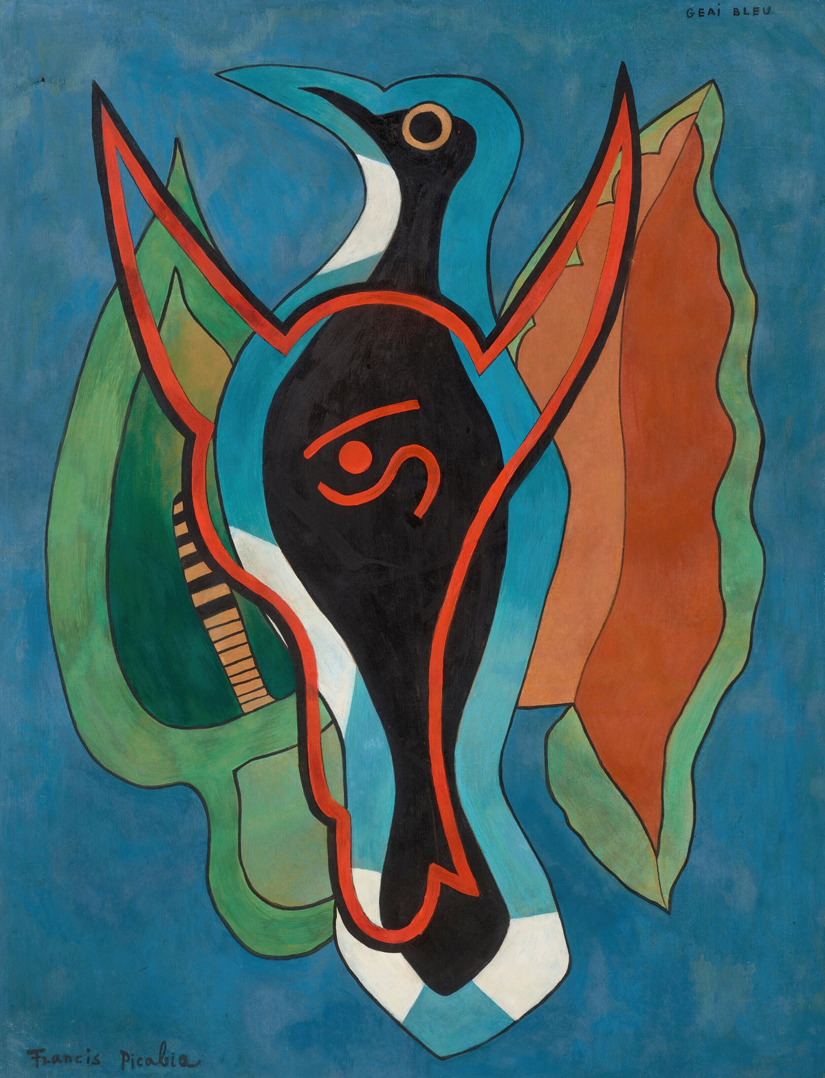 Francis Picabia — Geai bleu | Symbolist Art Print