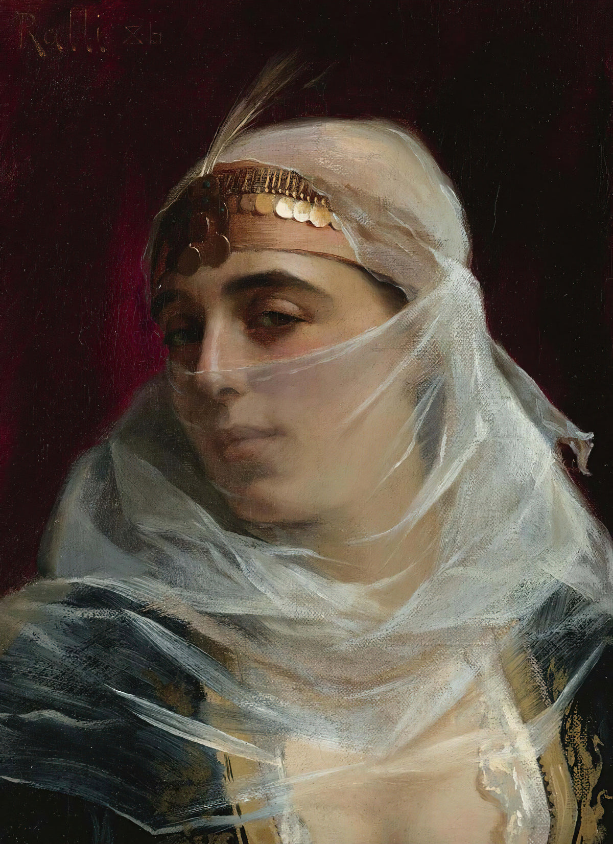 Théodore Jacques Ralli — Turkish Woman | Fine Art Print