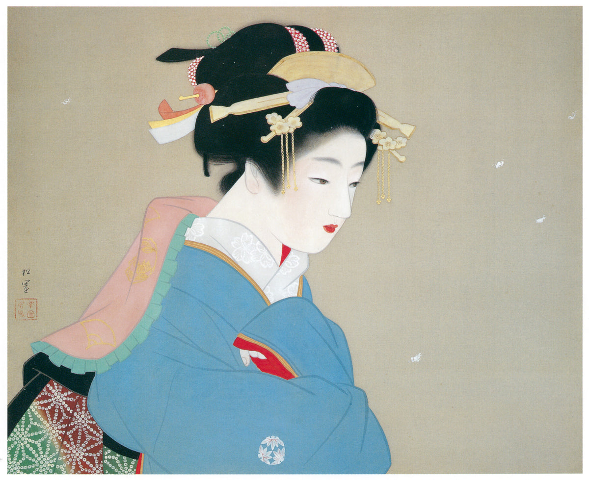 Uemura Shōen — Snow in the Garden | Fine Art Print